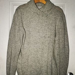 3.1 Phillip Lim Oatmeal Henley Turtleneck